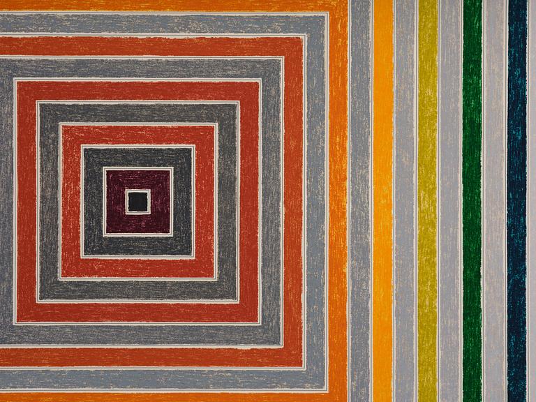 Frank Stella, "Double Gray Scramble".