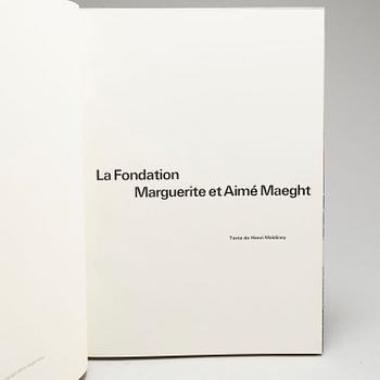 MAGAZINE with hardcover, Derrière le Miroir nr 148 1964, "Fondation Marguerite et Aimé Maeght a Saint Paul".