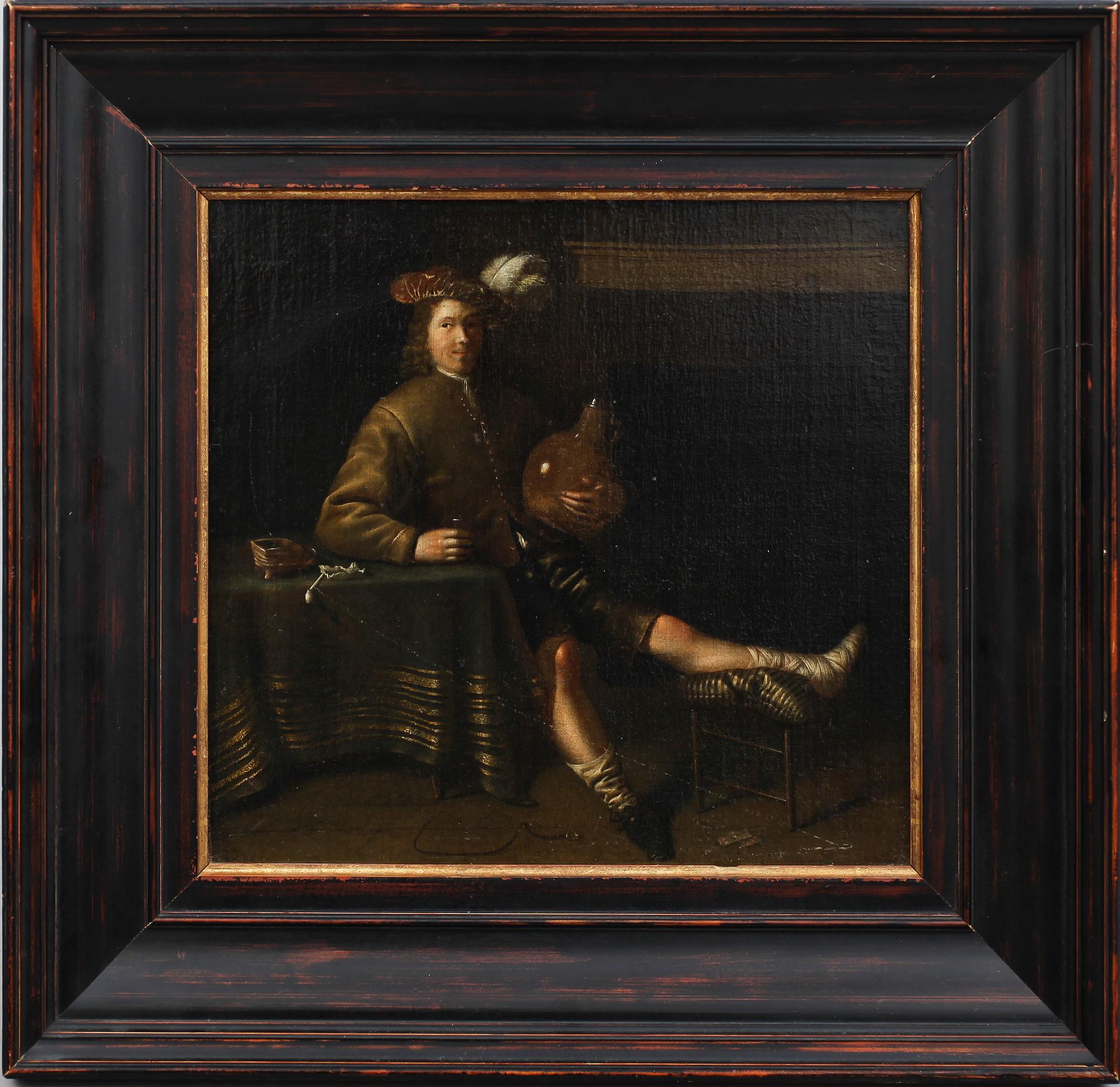 Jan Olis Hans krets, Konvalescent med krus.