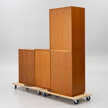 Titti Fabiani, shelving system, 3 sections, "Book".
