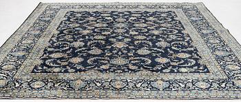 Carpet, Keshan, approx. 280 x 270 cm.