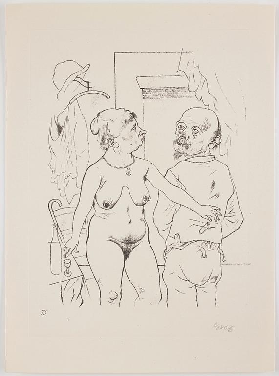 George Grosz, "Ecce Homo".