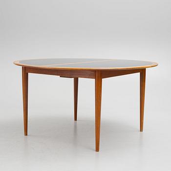 Grete Jalk, dining table, for Poul Jeppesen, Denmark, 1960s, provenance Sven Lundh.