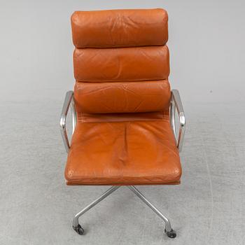 CHARLES AND RAY EAMES, kontorsstol, Soft Pad, Herman Miller, 1900-talets andra hälft.