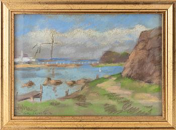 Lotte Laserstein, Utsikt över Kalmarsund.