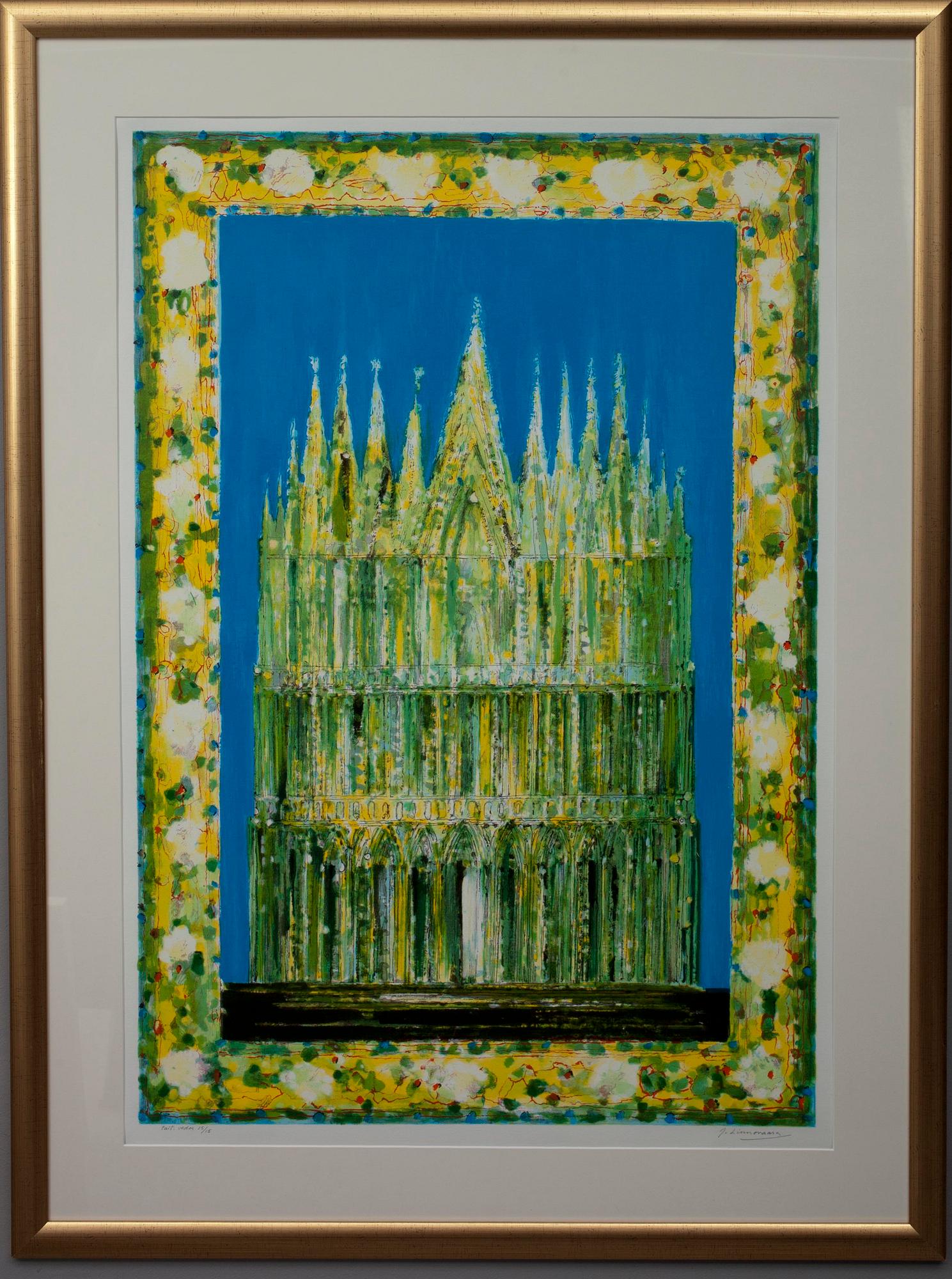 JUHANI LINNOVAARA, serigrafi, sign.