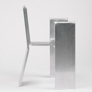 David Taylor, stol, unik, "Aluminium Chair", Studio Mellösaverken, Sverige, 2025.