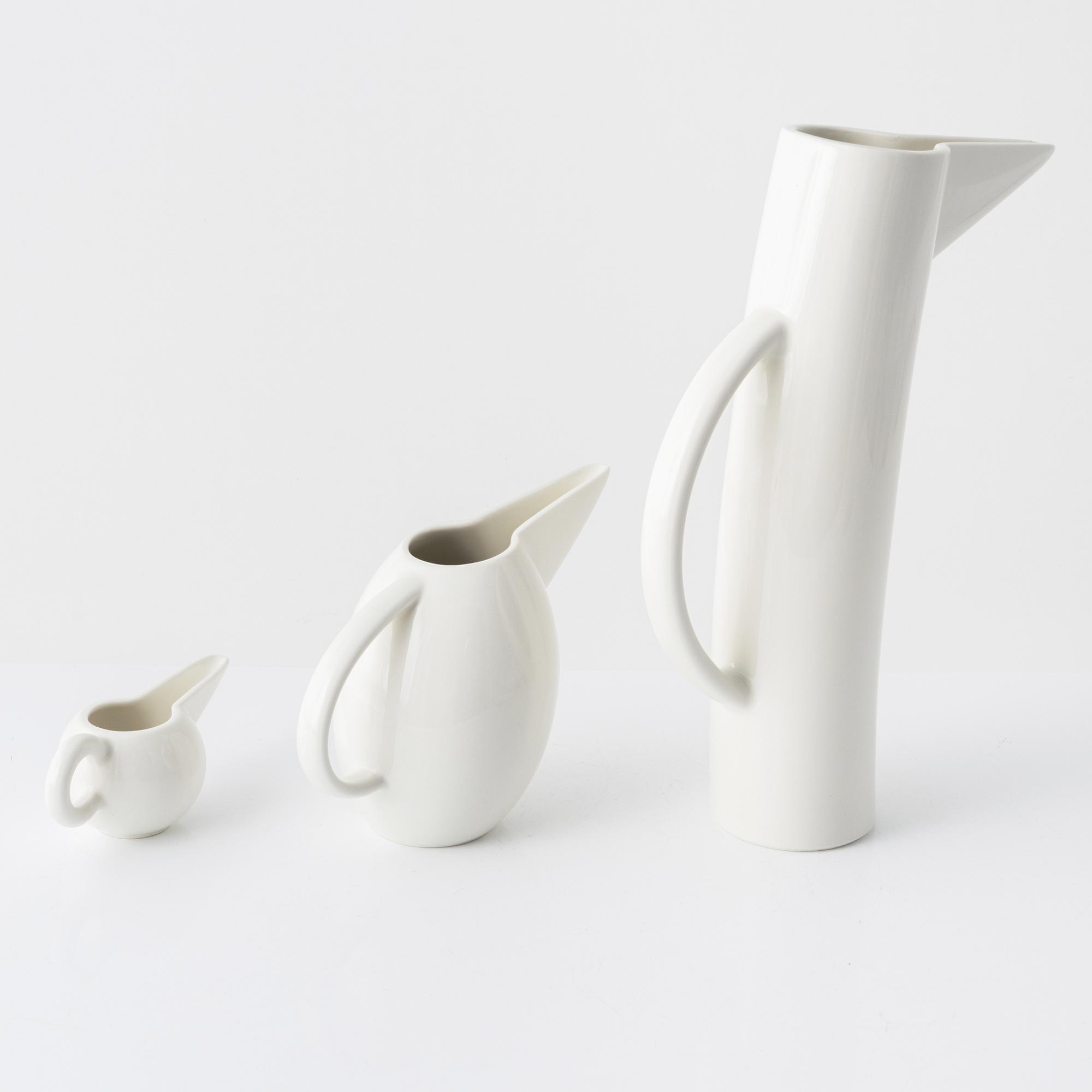 Kati Tuominen-Niittylä, kannor, 3 st, "Storybirds", Arabia, Finland.