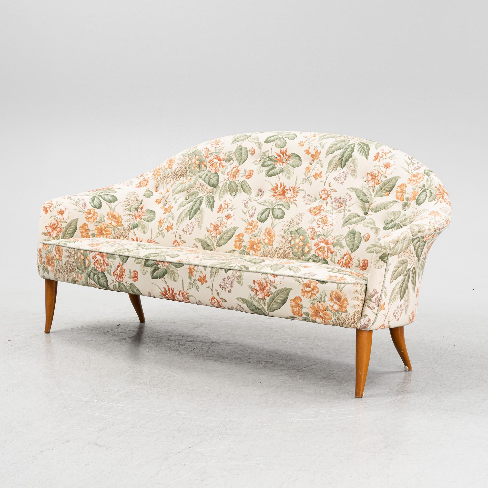 Kerstin Hörlin-Holmquist, soffa, "Paradiset", ur NK:s Triva-serie, Nordiska kompaniet.