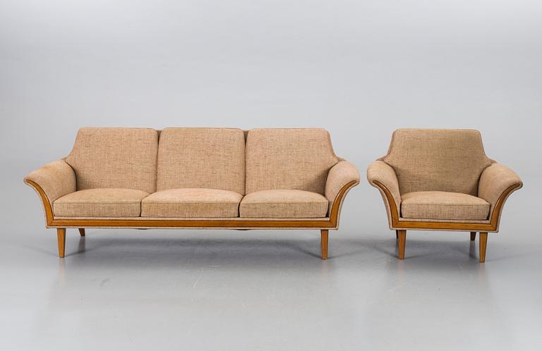 SOFFA och FÅTÖLJ, Bröderna Andersson, Sverige, 1950/60-tal.