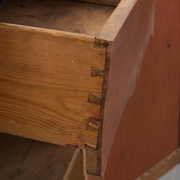 A 19th century cabinet.