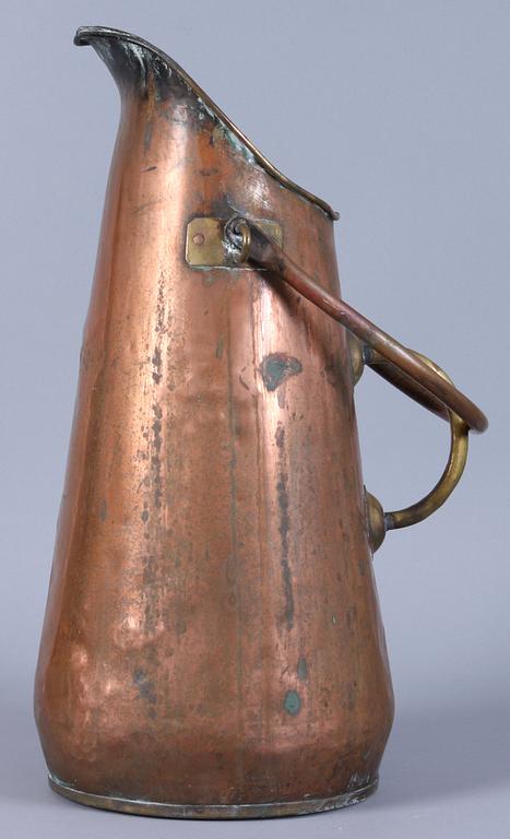 KOLBOX, koppar, 1800-tal.