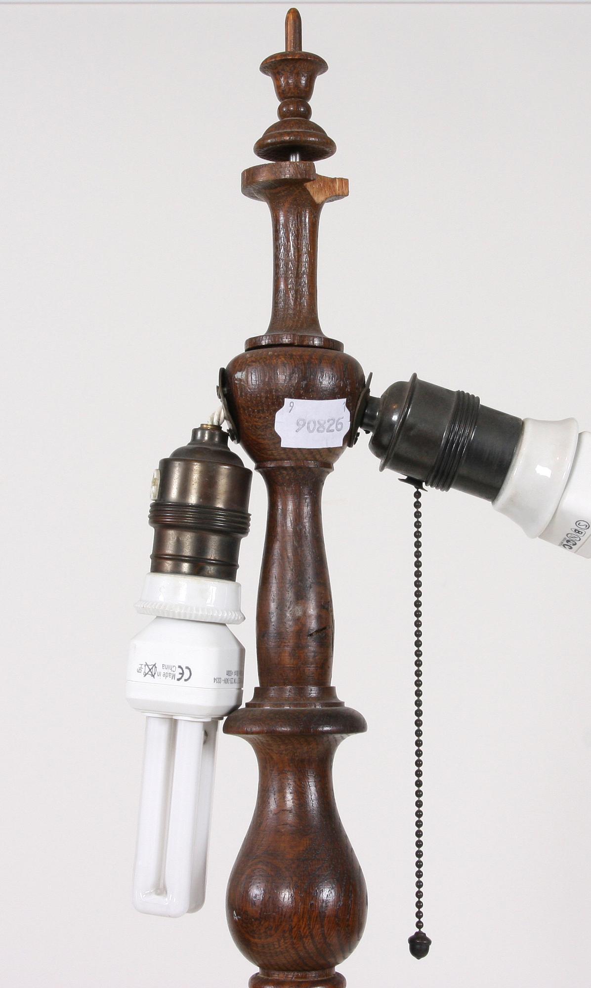 GOLVLAMPA, 1900-talets början.