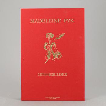 MADELEINE PYK, mapp med 14 färglitografier. Sigenarde och numrerade H.C III/XXV.