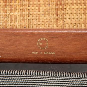 Peter Hvidt & Orla Mølgaard Nielsen, a sofa for France & Daverkosen, Denmark, mid 20th Century.