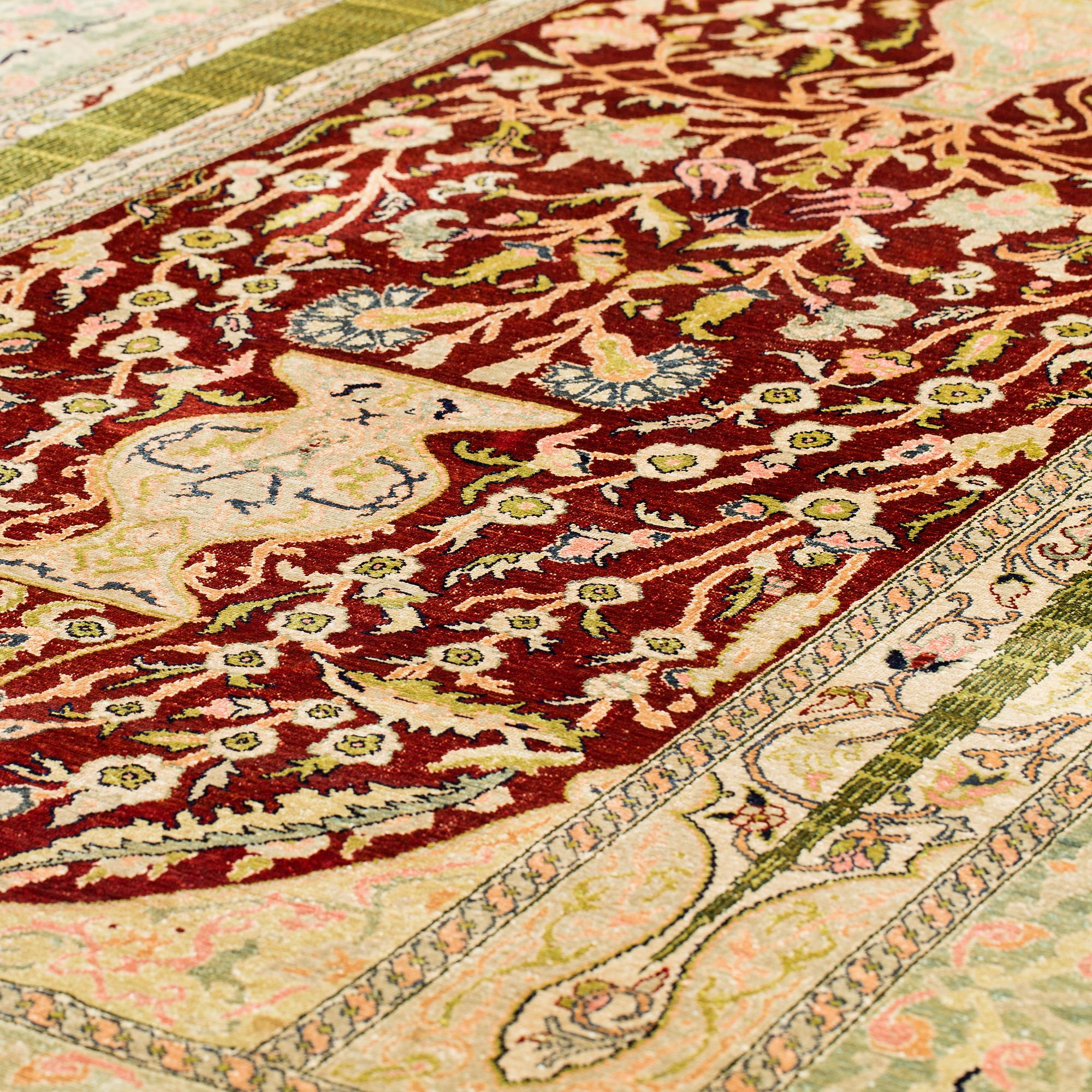 A semi-antique Kayseri, around 254 x 167 cm.