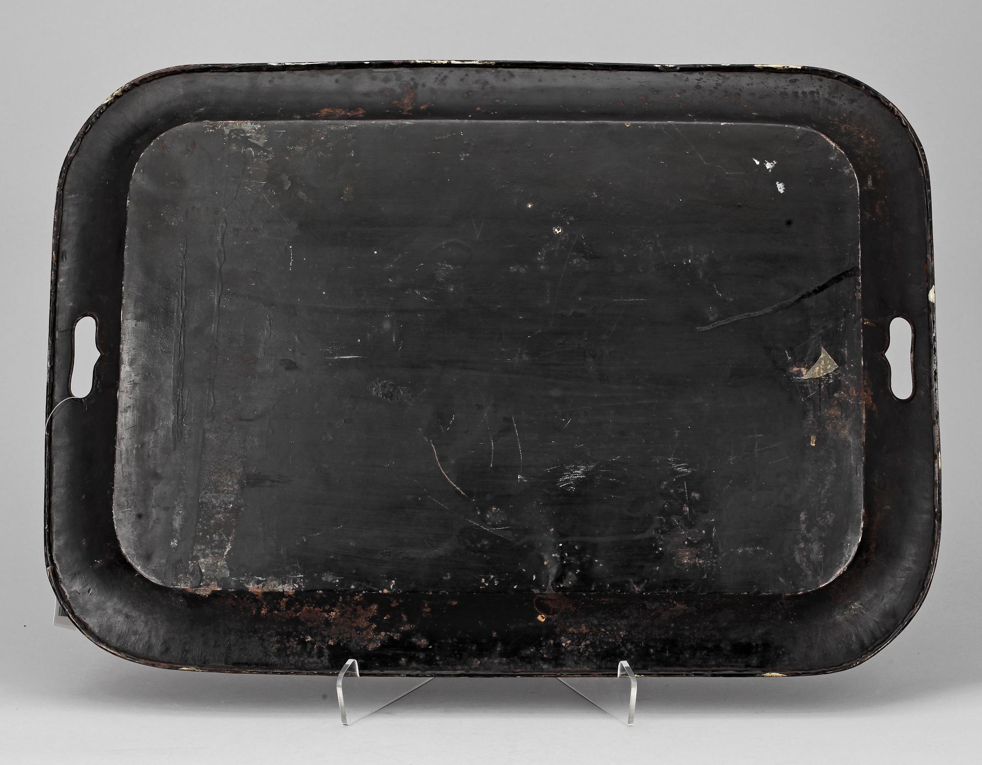 BRICKA, plåt, 1800-tal.