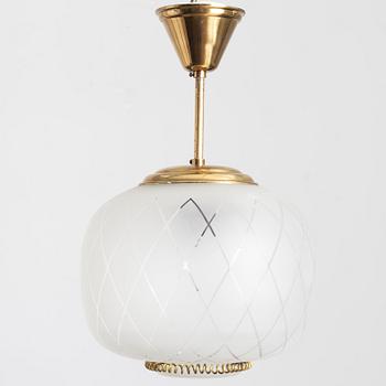 A ceiling lamp, Stockman Orno, Finland, 1940s.