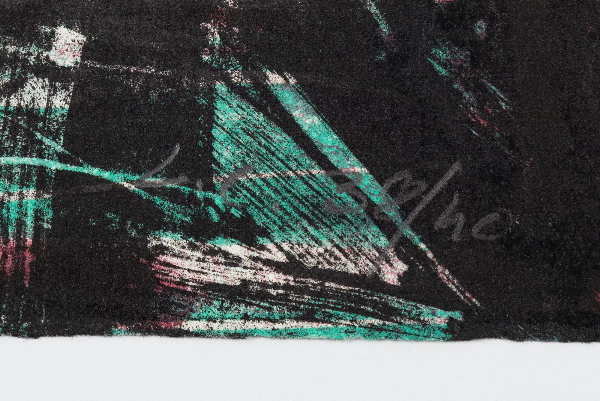 Lena Cronqvist, Utan titel, ur mappen: "August Strindberg, Ett Drömspel".