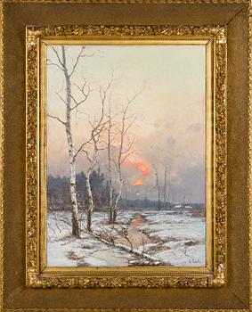 Eugen Taube, Winter Twilight.