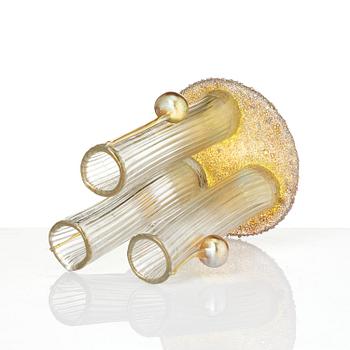 Johann Loetz, an Art Nouveau "Boule Boule" glass vase, Austria, early 1900s.