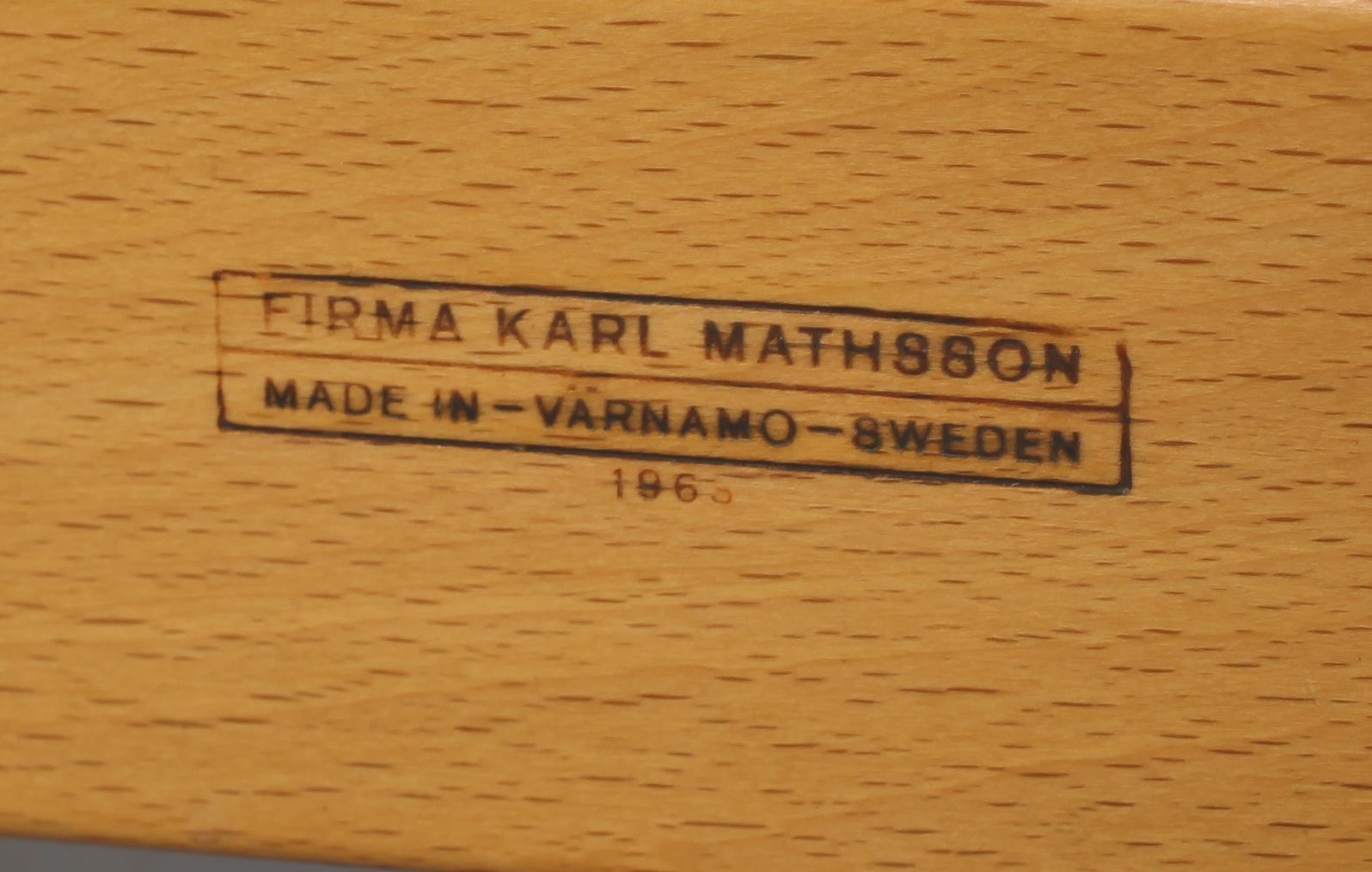 SOFFA, Bruno Mathsson, Firma Karl Mathsson, 1960-tal.
