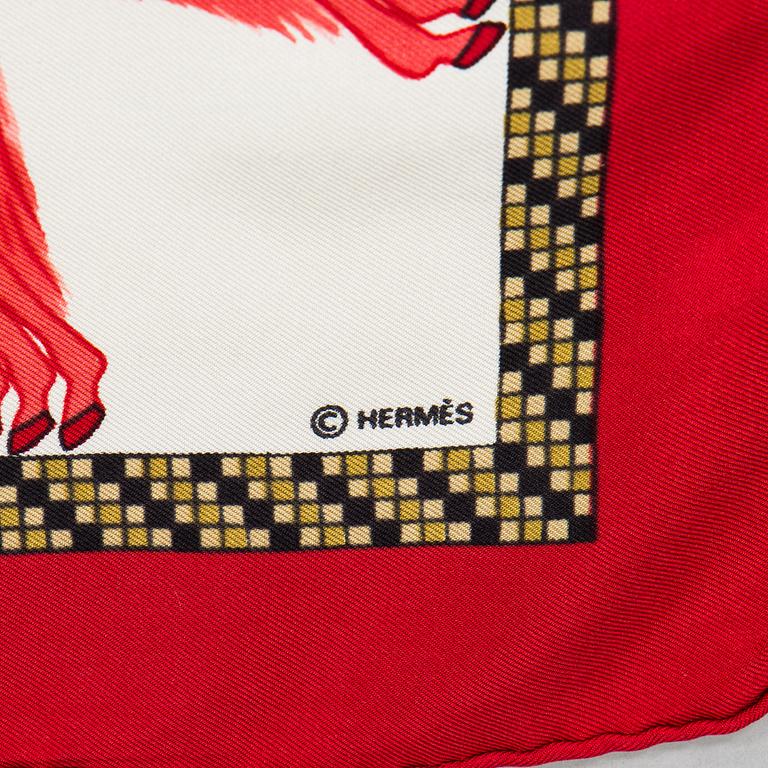 Hermès, huivi "Harnais Français Premier Empire".