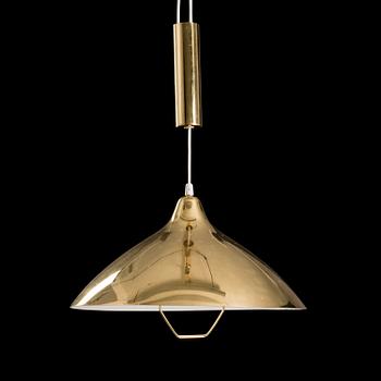 A pendant light manufactured by Orno in the 1950s.