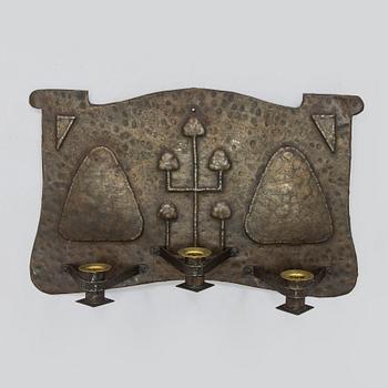 An early 20th century wall scone, Sweden.