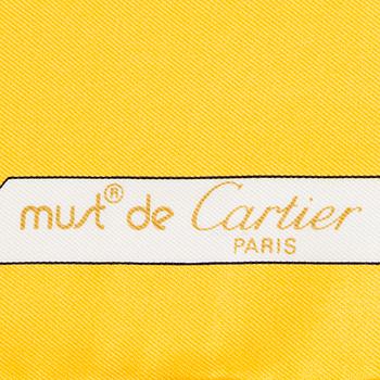 must de Cartier, a silk scarf.