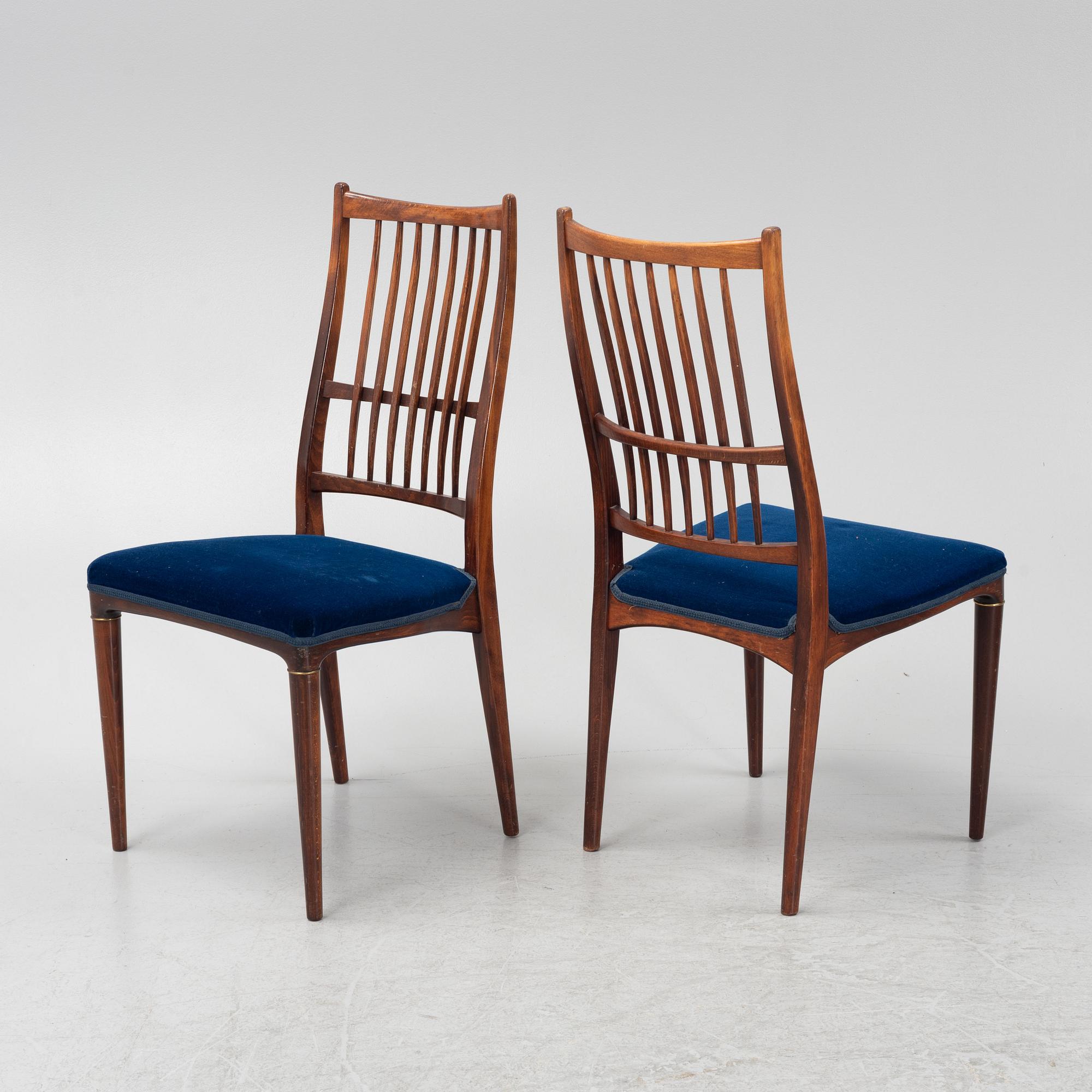Svante Skogh, a 9-piece 'Cortina' dining group, Seffle Möbelfabrik, Säffle, Sweden, 1950's/60's.