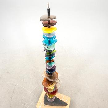 Birgitte Linde, sculpture glass and stone.