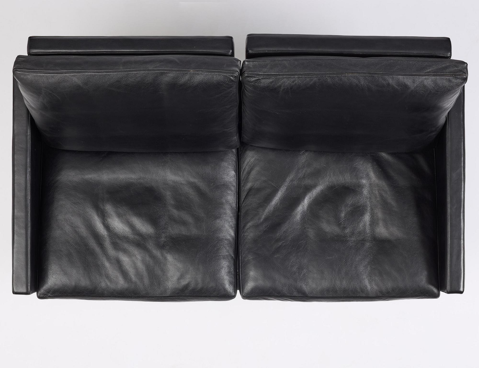 Poul Kjaerholm, soffa, "PK31-2", Fritz Hansen, Danmark, 1987.