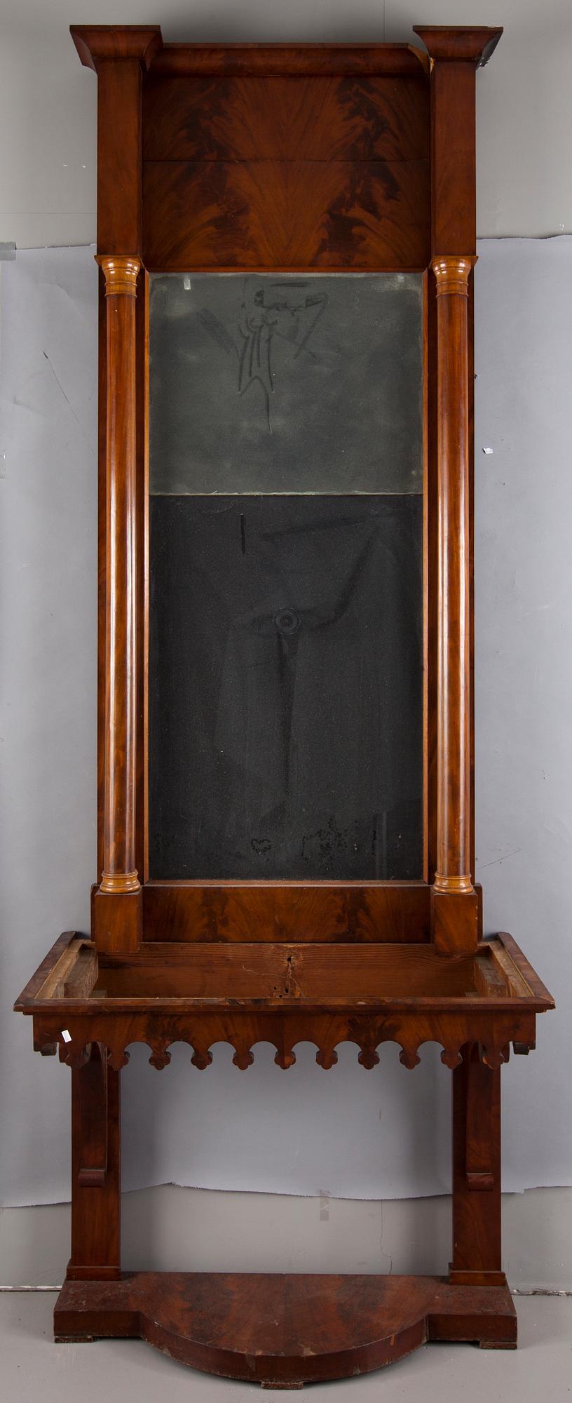 SPEGEL SAMT KONSOLBORD, Karl Johan, 1800-talets första hälft.