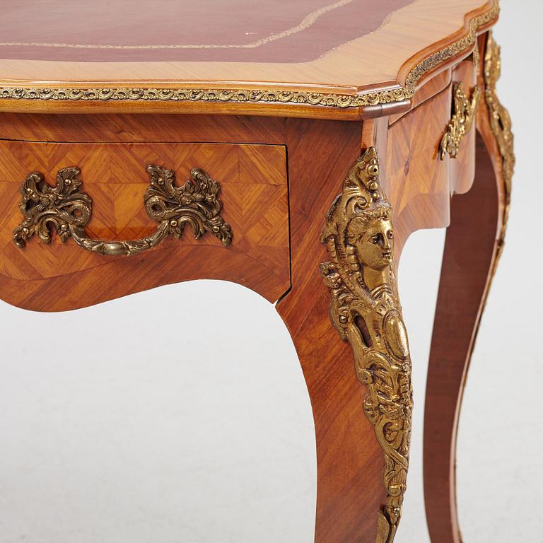 A Louis XV-style desk, 20th century.