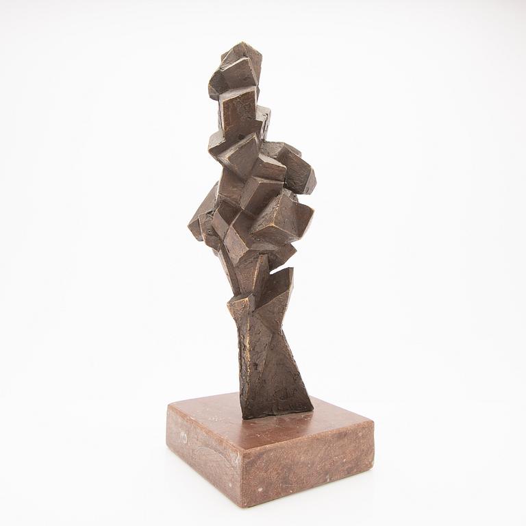 Wolfram Beck, skulptur, brons.