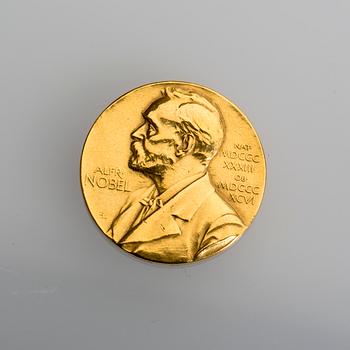 MYNT, 23K guld, Alfred Nobel, vikt 20 g.