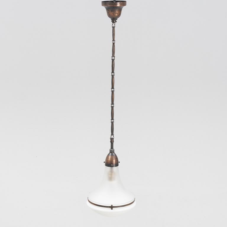 Peter Behrens, a 'Luzette' ceiling lamp for AEG (Allgemeine Electricitäts-Gesellschaft), Germany.