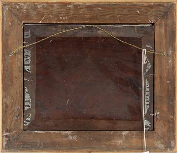 EDWIN HAYES, oil on panel, signed.