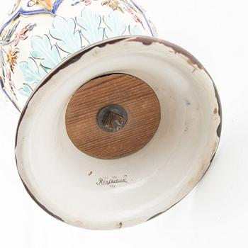 Vase Rörstrand around 1900 majolica.