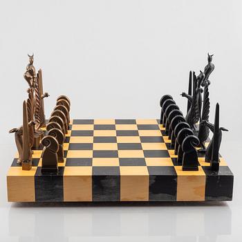 Paul Wunderlich, Chess game "Minotaurs".