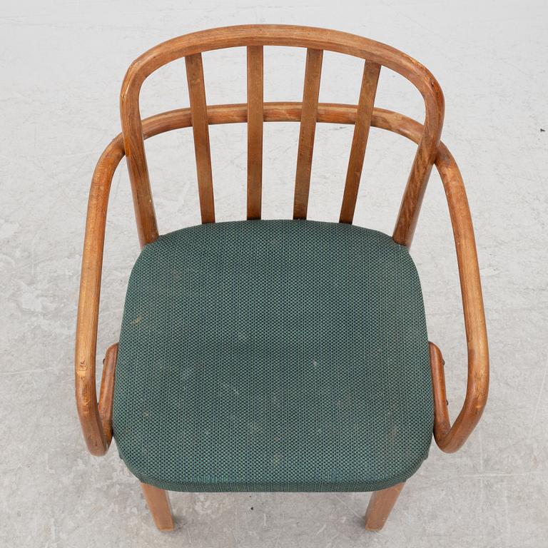 Four chairs and three armchairs, Thonet, beginning of the 20th century.