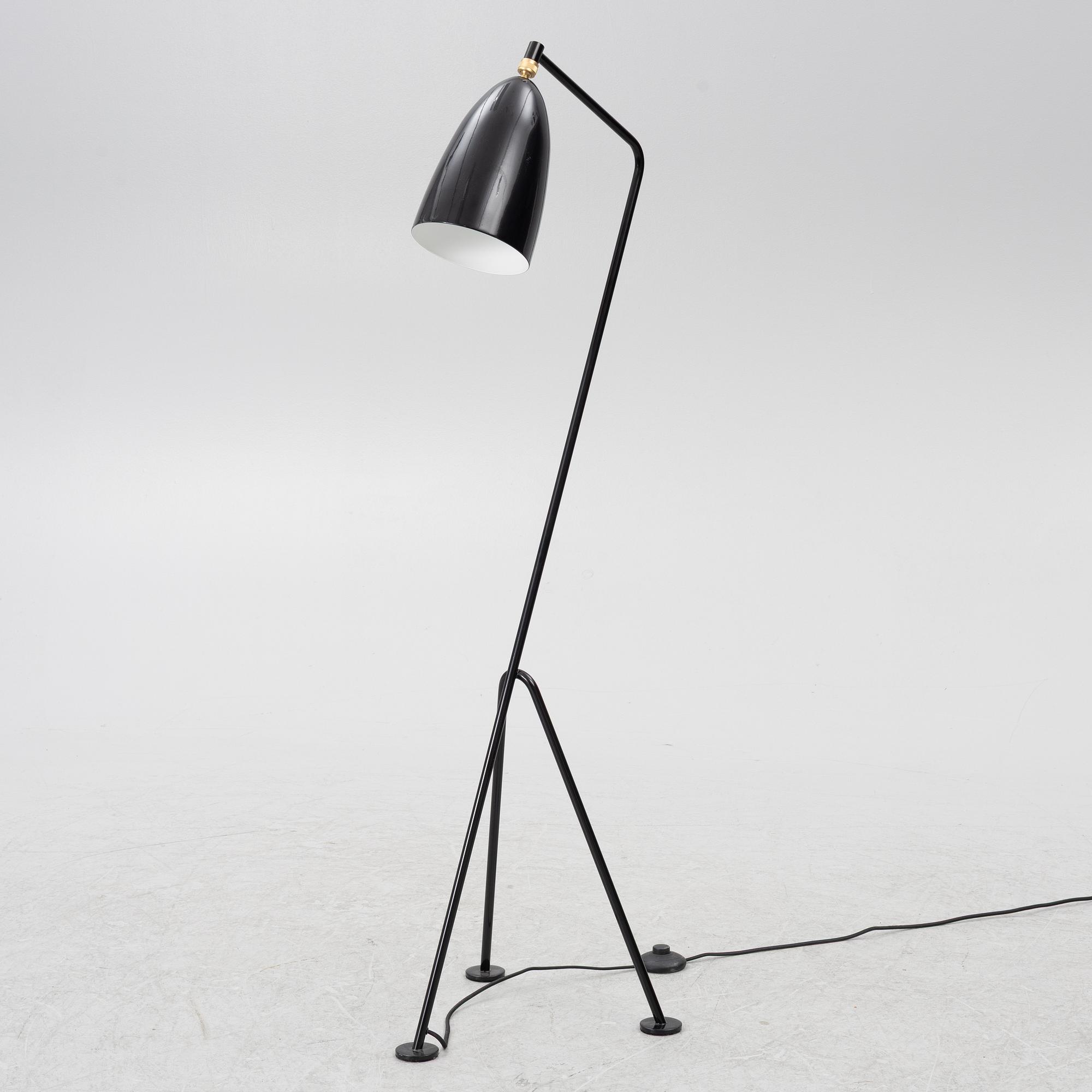 Greta Magnusson Grossman, a 'Grasshopper' floor lamp, GUBI, Denmark.
