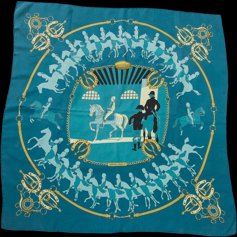 SCARF, "Manège", Hermès.