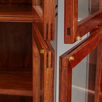 Bookcases, a pair, crafted by cabinetmakers in Beijing.