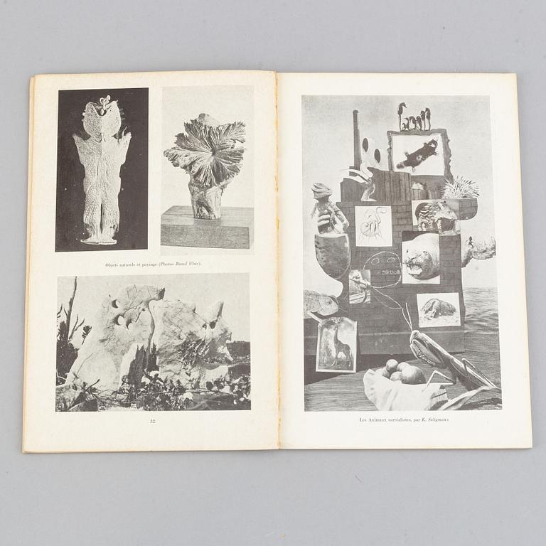 BOOK, "Dictionnaire Abrégé du Surréalisme", 1938.