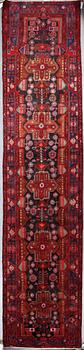GALLERIMATTA, sannolikt Hamadan, ca 530x121 cm.