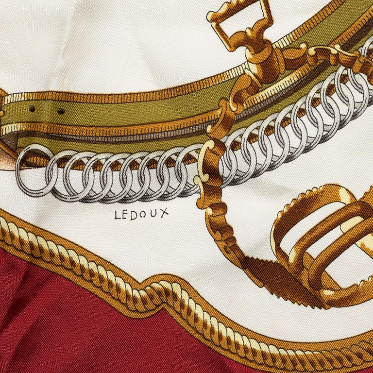 Hermès, a 'Reprise' scarf.