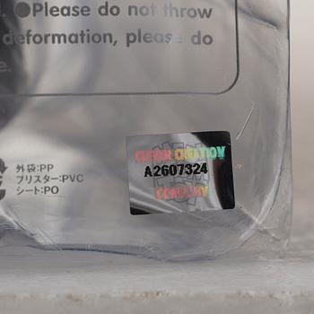 KAWS, "Small Lie" (black, grey, brown).