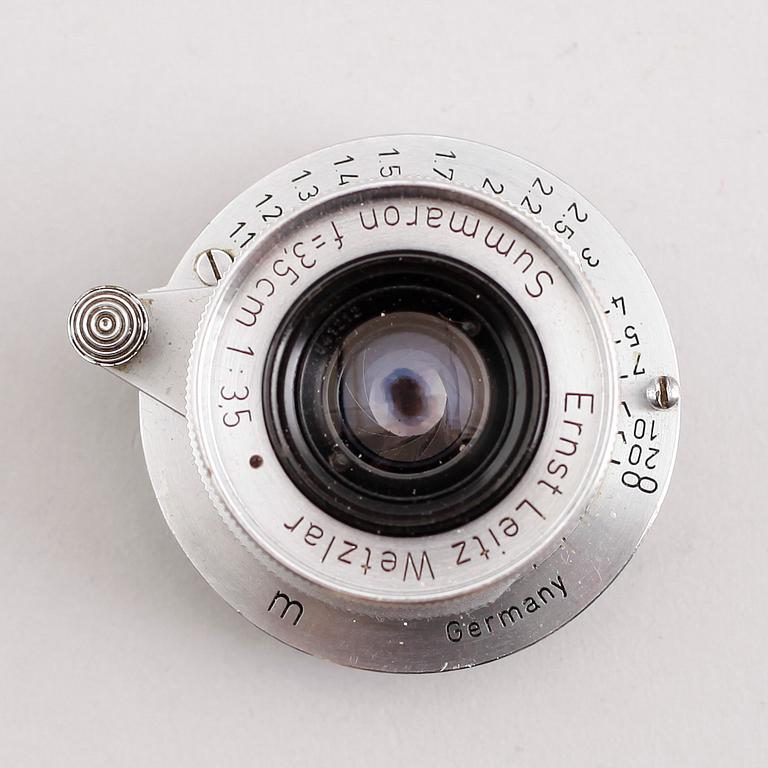 KAMERA med OBJEKTIV och VISOFLEX I, 1+3+1, Leica IIIg, nr. 877 071, Ernst Leitz, GMBH Wetzlar, Tyskland. 1957.